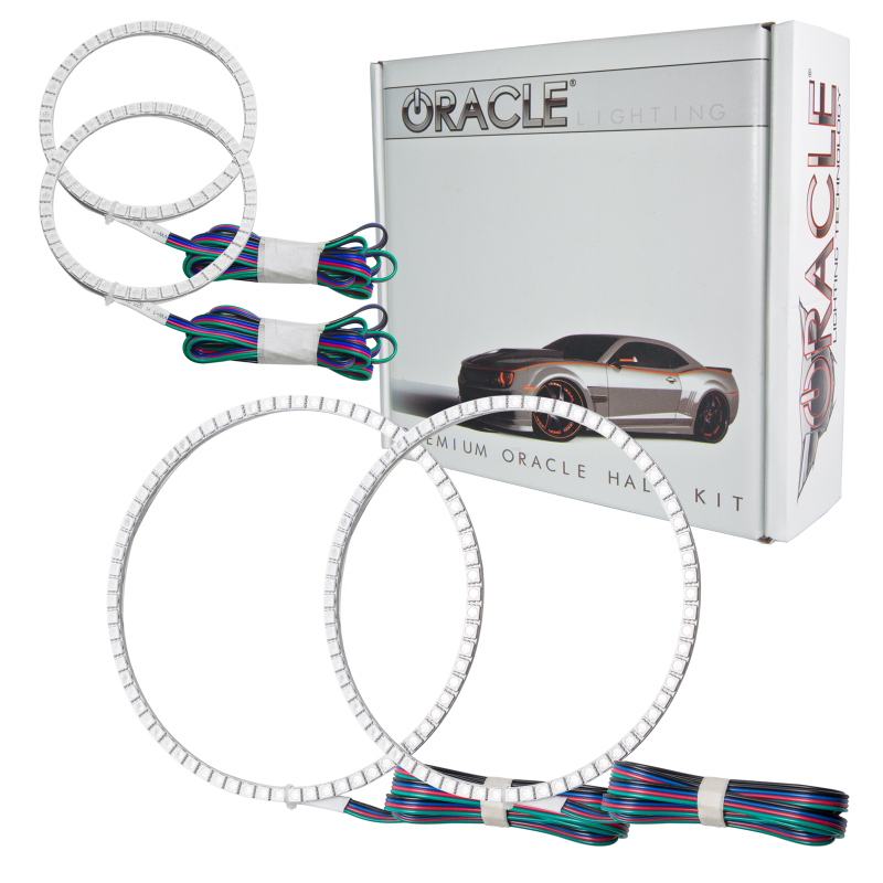 Volkswagen Jetta Headlight Halo Kit - ORACLE Lighting - ColorSHIFT w/ Simple Controller - `05-`10